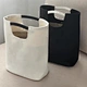 Canvas bucket bag